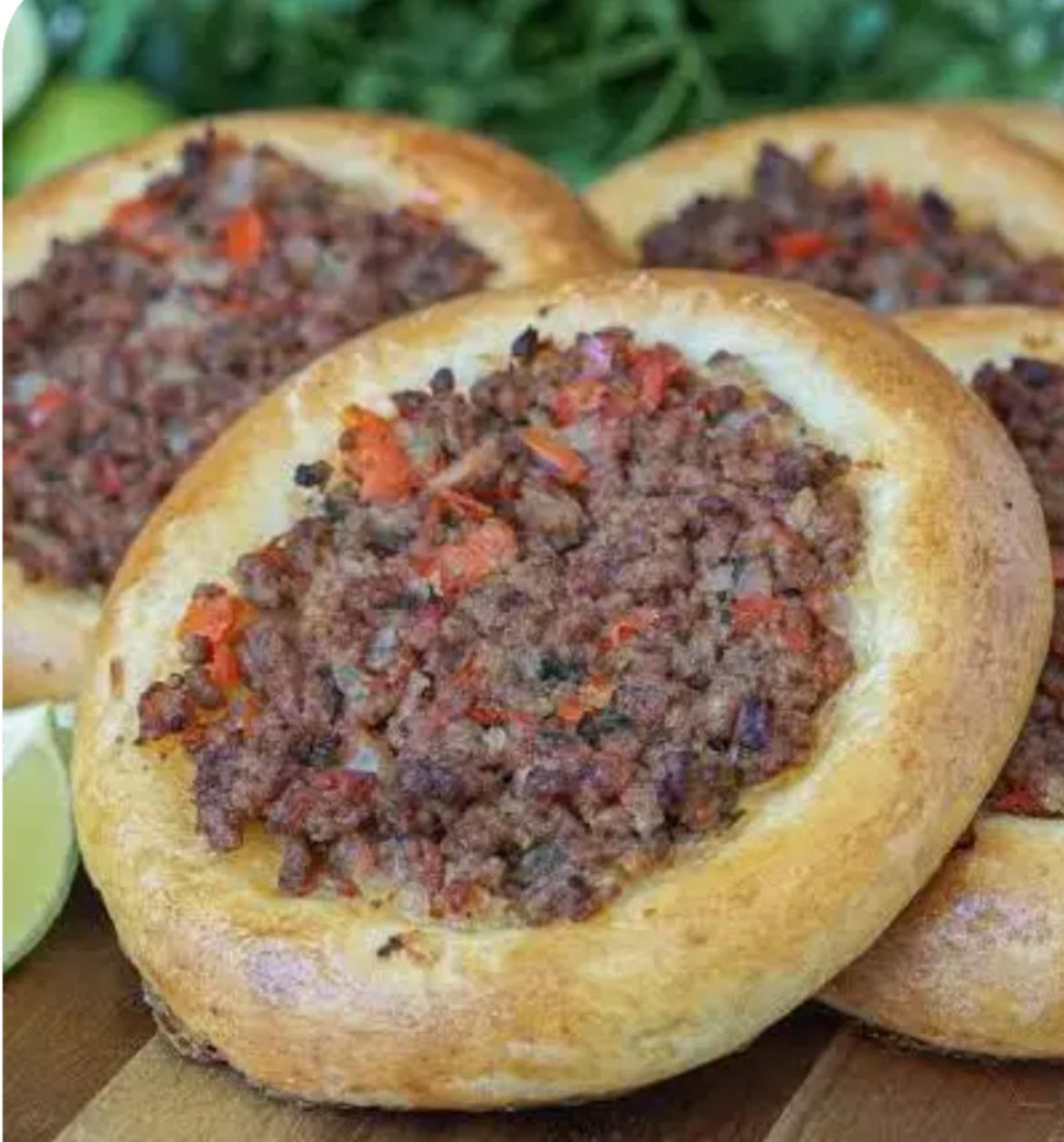 Esfina - Lebanse Meat Pies (Lebanese Pizza) - 4pc