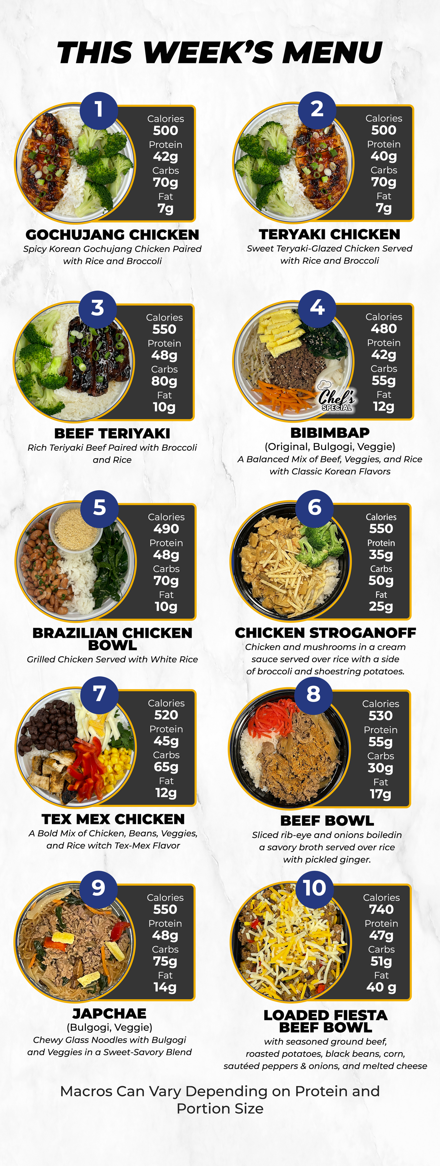 EXCLUSIVE 6 (15% OFF) MEAL PLAN - USE CODE: SUSAN15
